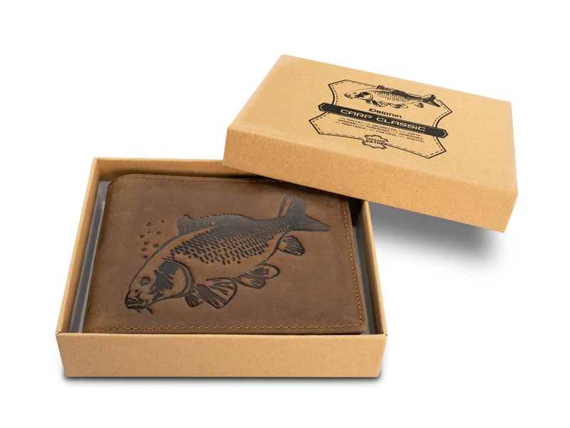 DELPHIN Kožená peněženka CARP Classic