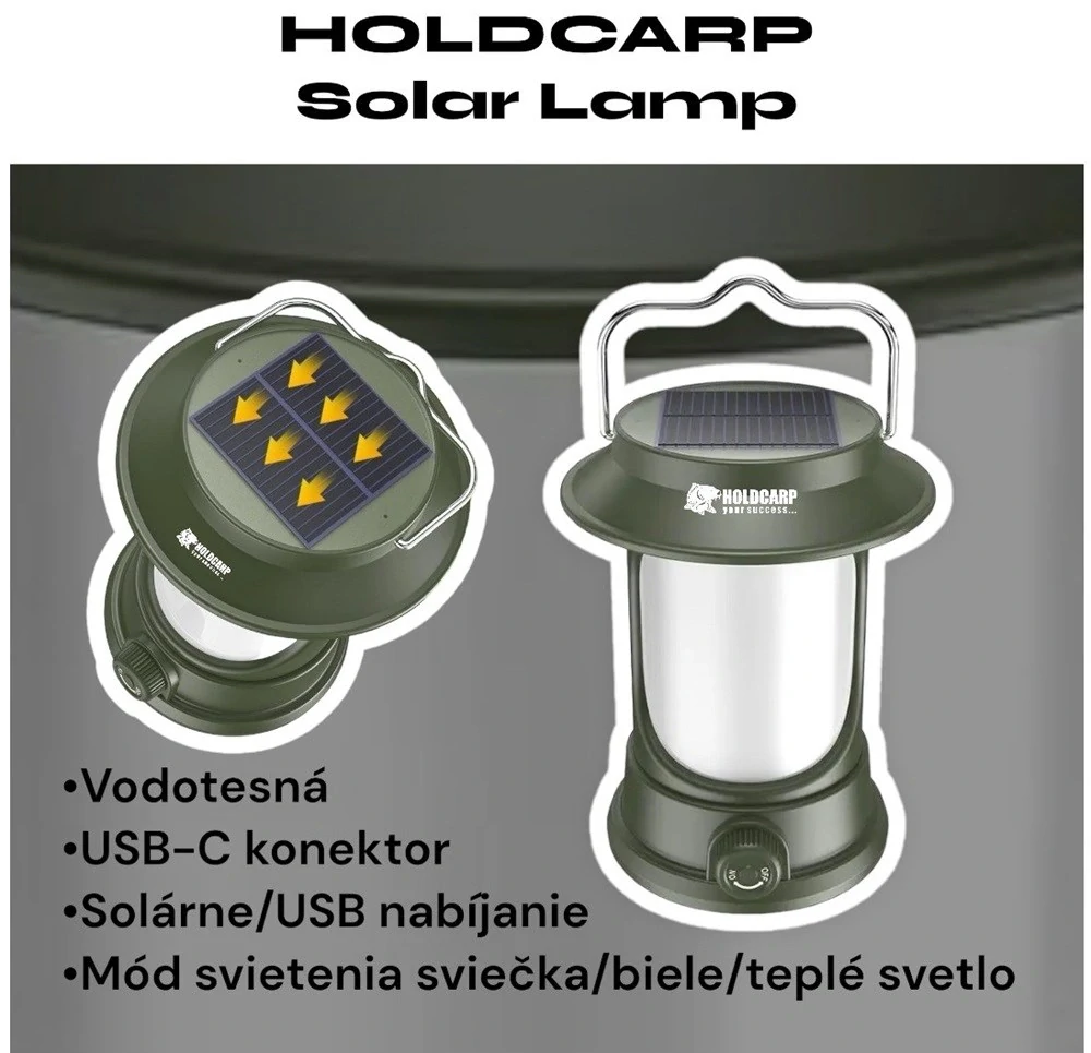 HOLDCARP Lampa Solar Lamp