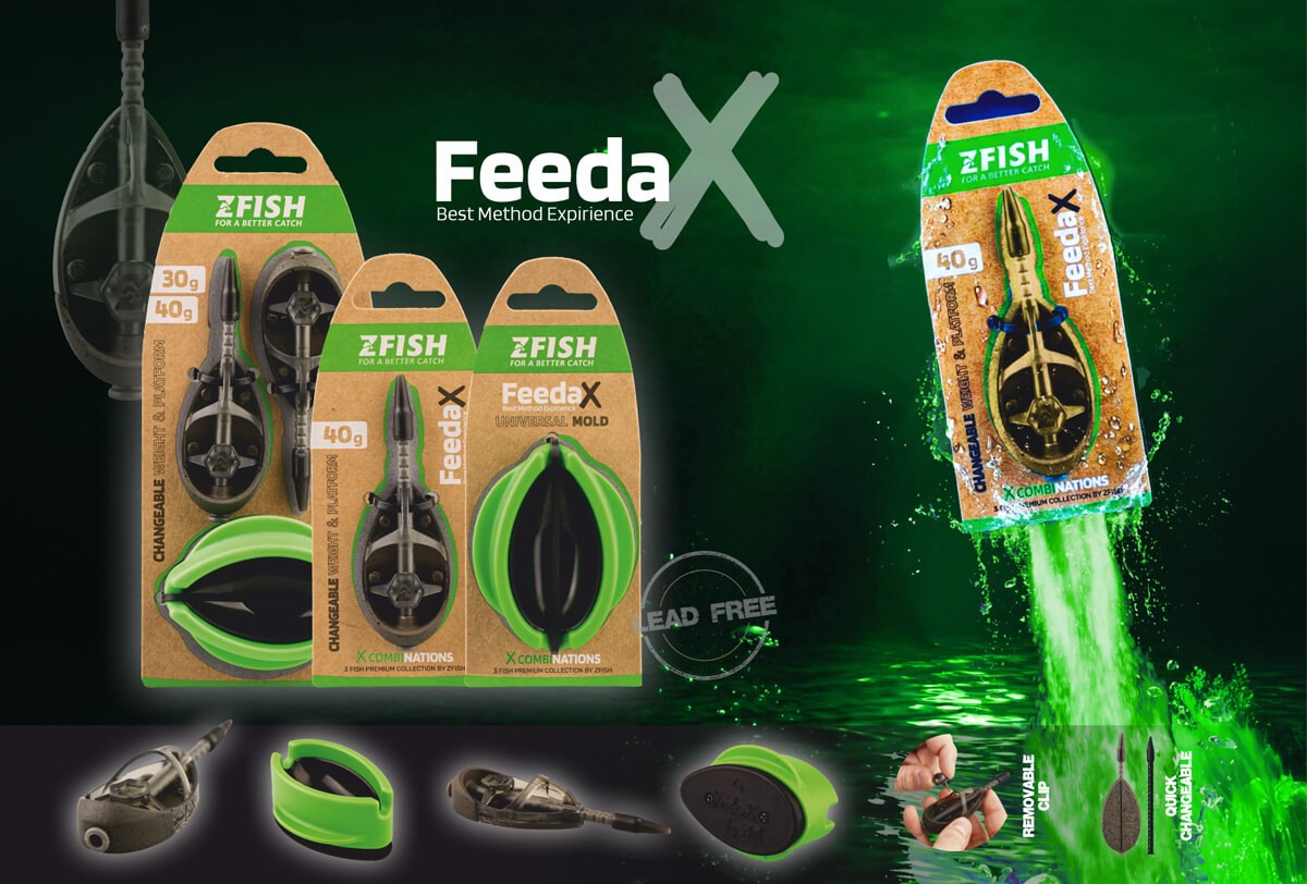 ZFISH Krmítko Method Feeder Freeda X 50g