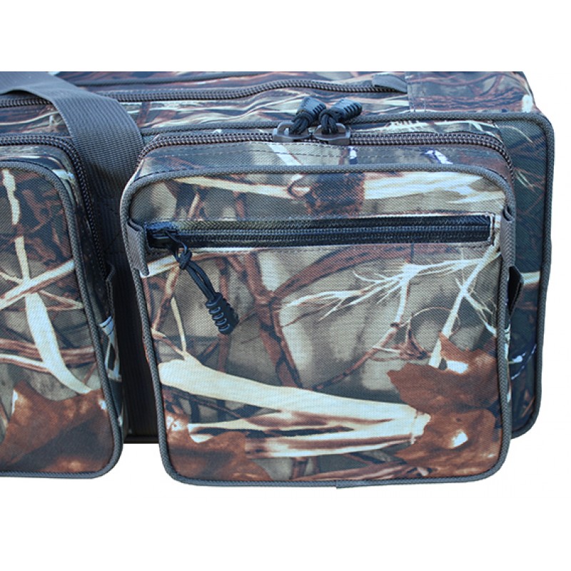 SURETTI Obal na pruty tříkomorový 110 cm Camo