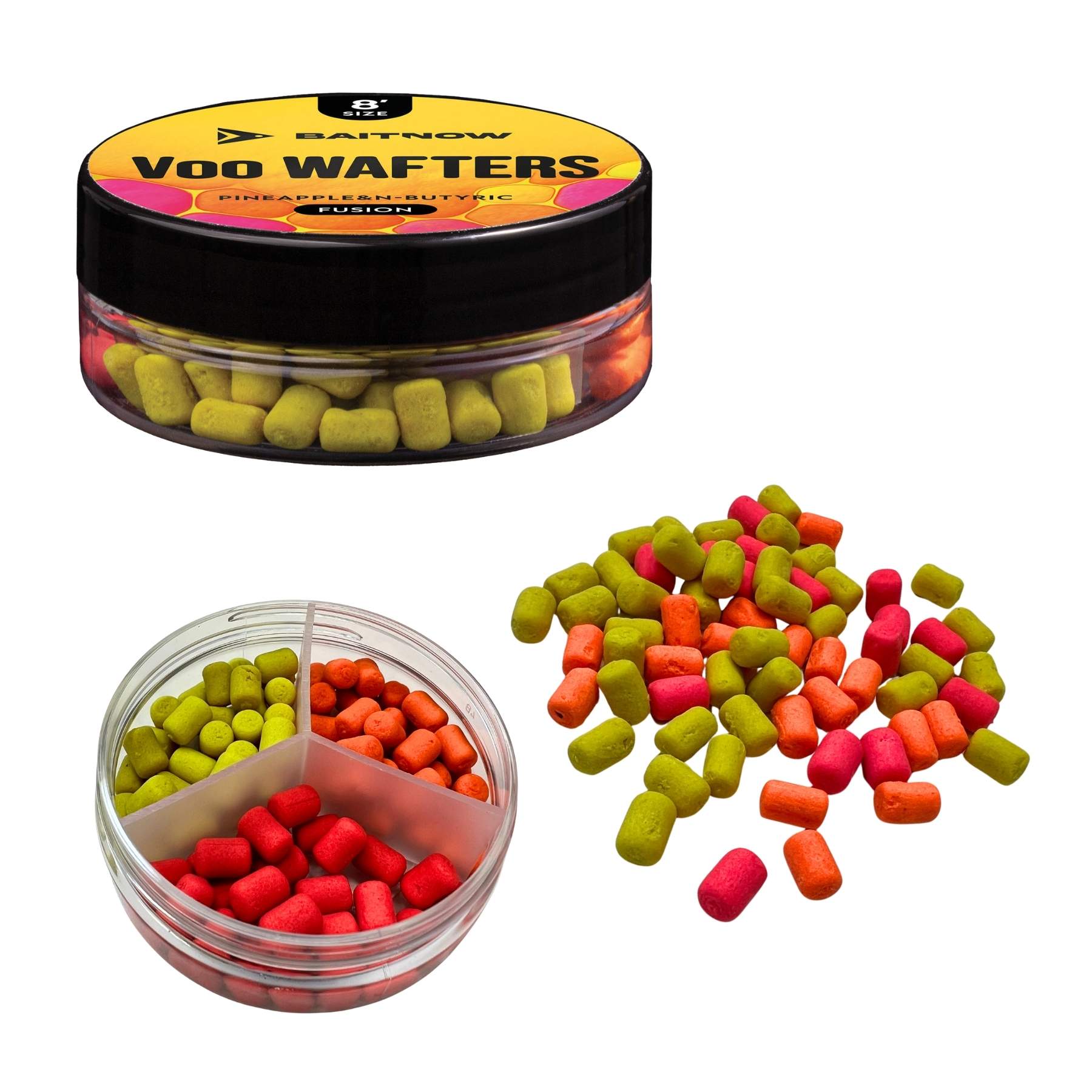 BAITNOW Wafters Method Feeder Voo Wafters Fusion 8mm 21 g
