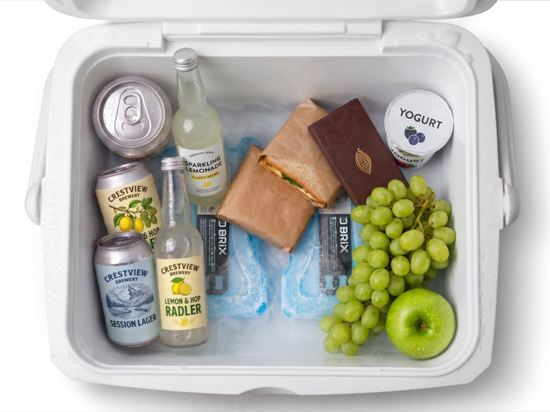 DELPHIN Set chladících boxů Delphin TwiceBOX 2v1 5l +13l / 2x400ml
