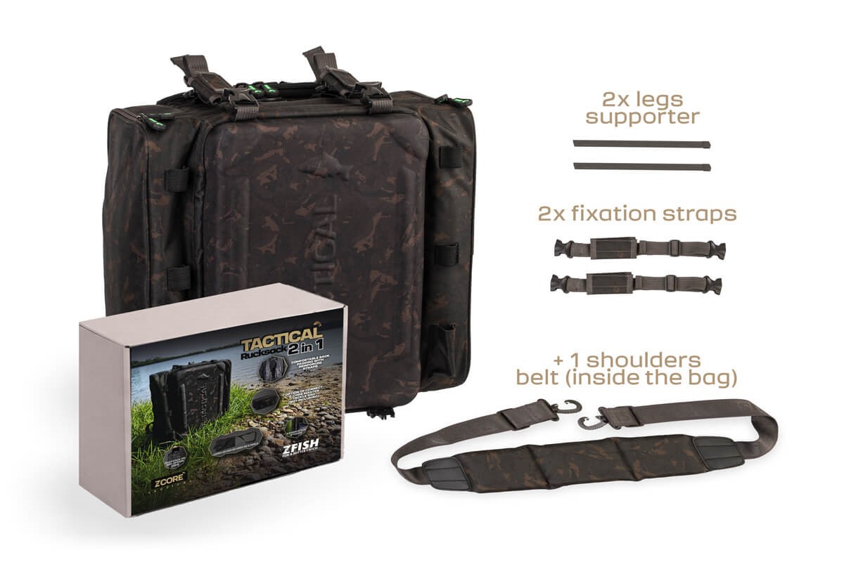 ZFISH Batoh Tactical Rucksack Z-CORE 2in1