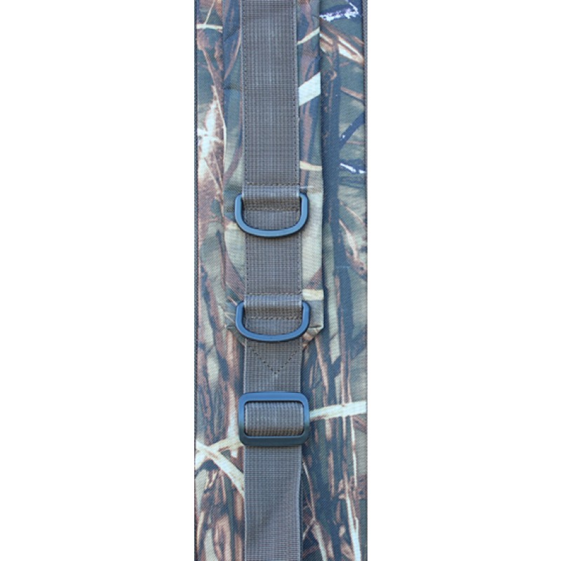 SURETTI Obal na pruty tříkomorový 110 cm Camo