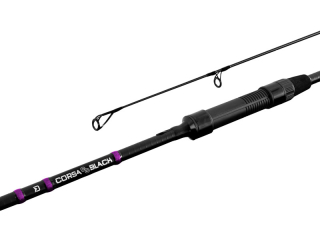 DELPHIN Prut CORSA BLACK Carp SiC 360 cm / 3 lbs / 3 díly
