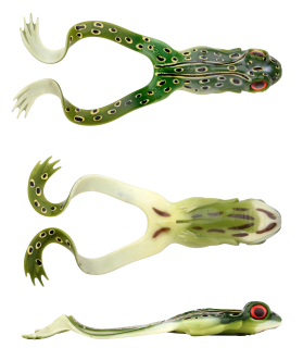 GAMAKATSU Iris The Frog To Go 10 cm 5 g Natural Green