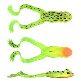 GAMAKATSU Iris The Frog To Go 10 cm 5 g Fluo Green