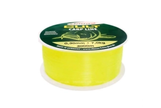 CLIMAX Vlasec Cult Carp Line Fluo - žlutá 600 m 0,30 mm 8,3 kg