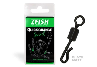 ZFISH Obratlík Quick Change Swivel Matt vel. 10 / 22 kg