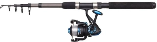 DAM Prut Full Tech Tele Spin Combo 2,1 m 10-30 g + Naviják 2000 + Vlasec