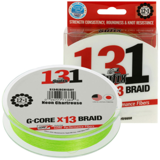 SUFIX Šňůra 131 G-CORE 0,104 mm 5,4 kg 150 m neon chartreuse