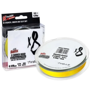 SUFIX Pletená šňůra X8 Braid 0,148 mm 7,5 kg 150 m yellow