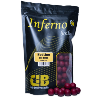 CARP INFERNO Boilies Hot Line - Red Demon 1 kg 20 mm