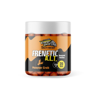 CARP ONLY Dipovaný boilies Frenetic A.L.T. Monster Crab 20 mm 250 ml