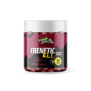 CARP ONLY Dipovaný boilies Frenetic A.L.T. Chilli Spice 20 mm 250 ml