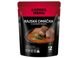 EXPRES MENU Rajská s hovězím masem 2 PORCE