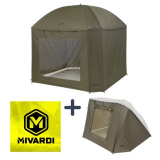 AKCE MIVARDI Deštník s komplet zakrytím Session Umbrella XL + rozšiřující sada