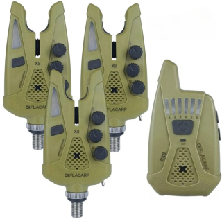 FLACARP Sada signalizátorů X8 + RX8 3+1 - KHAKI 