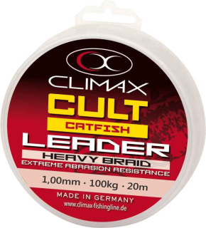 CLIMAX Šňůra CULT Catfish Leader 1,00 mm 100 kg 20 m