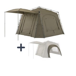 AKCE MIVARDI Přístřešek Base Camp XL + sada pro napojení bivaku 2ks