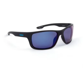 SHIMANO Polarizační brýle Antares matné černo-modré zrcadlové