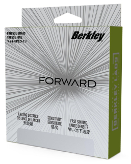 BERKLEY Splétaná šňůra Forward Low-Vis Green 0,12 mm 5,7 kg 150 m