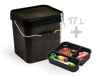 ZFISH Kbelík Z-CORE Camo Bucket 17L + vnitřní vložka