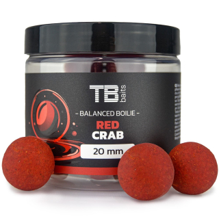 TB BAITS Vyvážené boilie Balanced + Atraktor Red Crab 100 g 20 mm