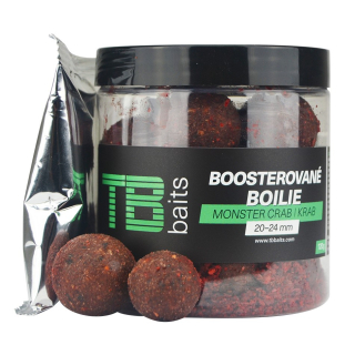 TB BAITS Boosterované boilie Monster Crab 120 g 20-24 mm