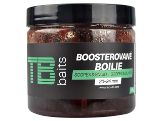 TB BAITS Boosterované boilie Scopex Squid 120 g 20-24 mm