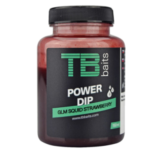TB BAITS Power Dip GLM Squid Strawberry 150 ml