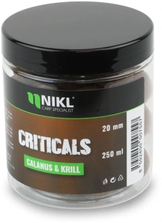 NIKL Criticals boilie Calanus & Krill 250ml 20mm