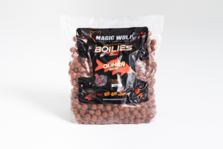 MAGIC WOLF Krmné Boilie 5 kg 24 mm Oliheň