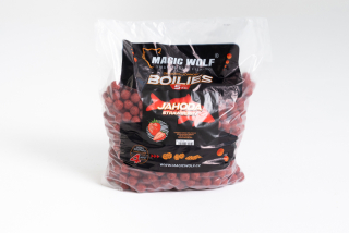MAGIC WOLF Krmné Boilie 5 kg 20 mm Jahoda