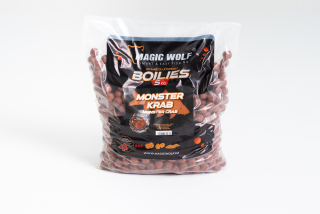 MAGIC WOLF Krmné Boilie 5 kg 20 mm Monster Krab