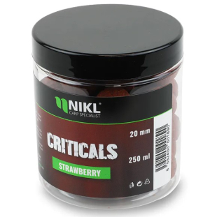 NIKL Criticals boilie Strawberry 250ml 20mm