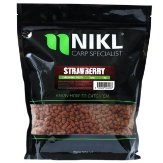 NIKL Pelety Strawberry 1kg 3mm