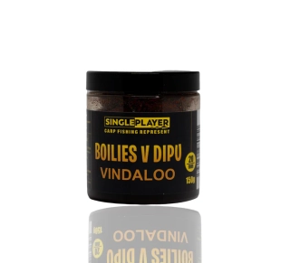 SINGLEPLAYER Boilies v dipu Vindaloo 150g 20mm