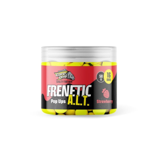 CARP ONLY Plovoucí Boilies Frenetic A.L.T.Hi-Visual Pop Ups Strawberry 16 mm 50 g