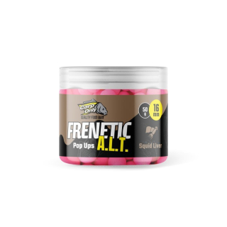 CARP ONLY Plovoucí Boilies Frenetic A.L.T. Hi-Visual Pop Ups Squid Liver 16 mm 50 g