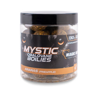 MAGIC WOLF Mystic obalované boilies Ananas 130g 22mm