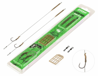 ZFISH Návazec Wide Gape Carp Rig vel.2