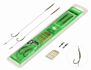 ZFISH Návazec Curve Shank Carp Rig vel.2