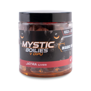 MAGIC WOLF Mystic Boilies v dipu Játra 160g 20mm