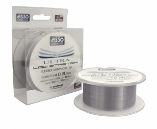 ASSO Vlasec Ultra Low Stretch 0,22 mm / 300 m / 8,9 kg