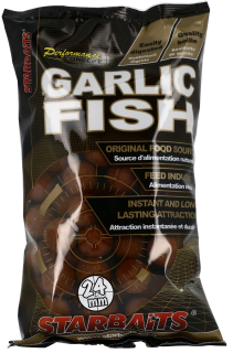 STARBAITS Boilies GARLIC FISH 24 mm / 1 kg