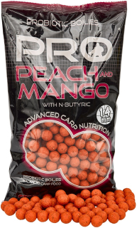 STARBAITS Boilies PEACH MANGO 14 mm / 1 kg