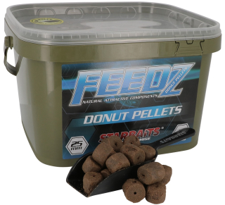 STARBAITS Feedz Donuts (pelety s dírou) 25mm 2 kg