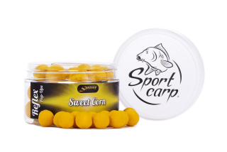 SPORTCARP Plovoucí boilies Reflex Sweet Corn (sladká kukuřice - žlutá) 15 mm