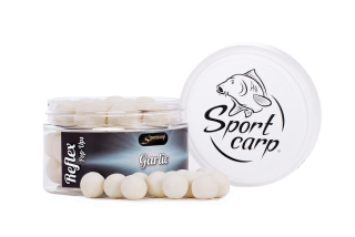 SPORTCARP Plovoucí boilies Reflex Garlic (česnek - bílá) 15 mm